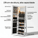 Espelho 360° 3 em 1 Penteadeira & Porta Joias e Bolsas