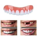 Dentadura Universal NewSmile Ajustável, Discreta e Confortável - Kit Prótese Dental Completa - Compre 1 e Leve 2