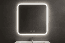 Espelho Banheiro LED 60x80cm - Iluminação Touch Moderno