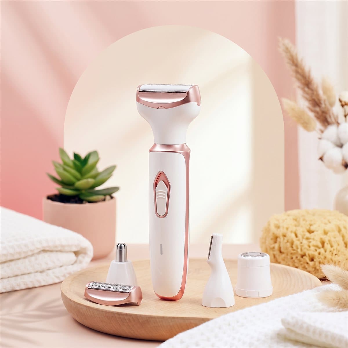 Depilador Elétrico VelvetSkin 4 em 1