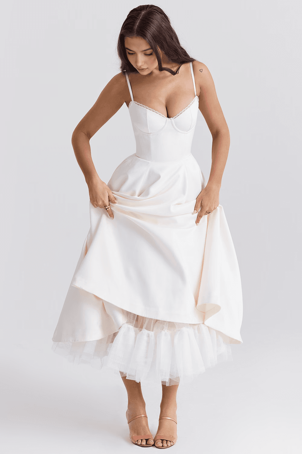 Vestido Midi Cloe - Dupla Camada