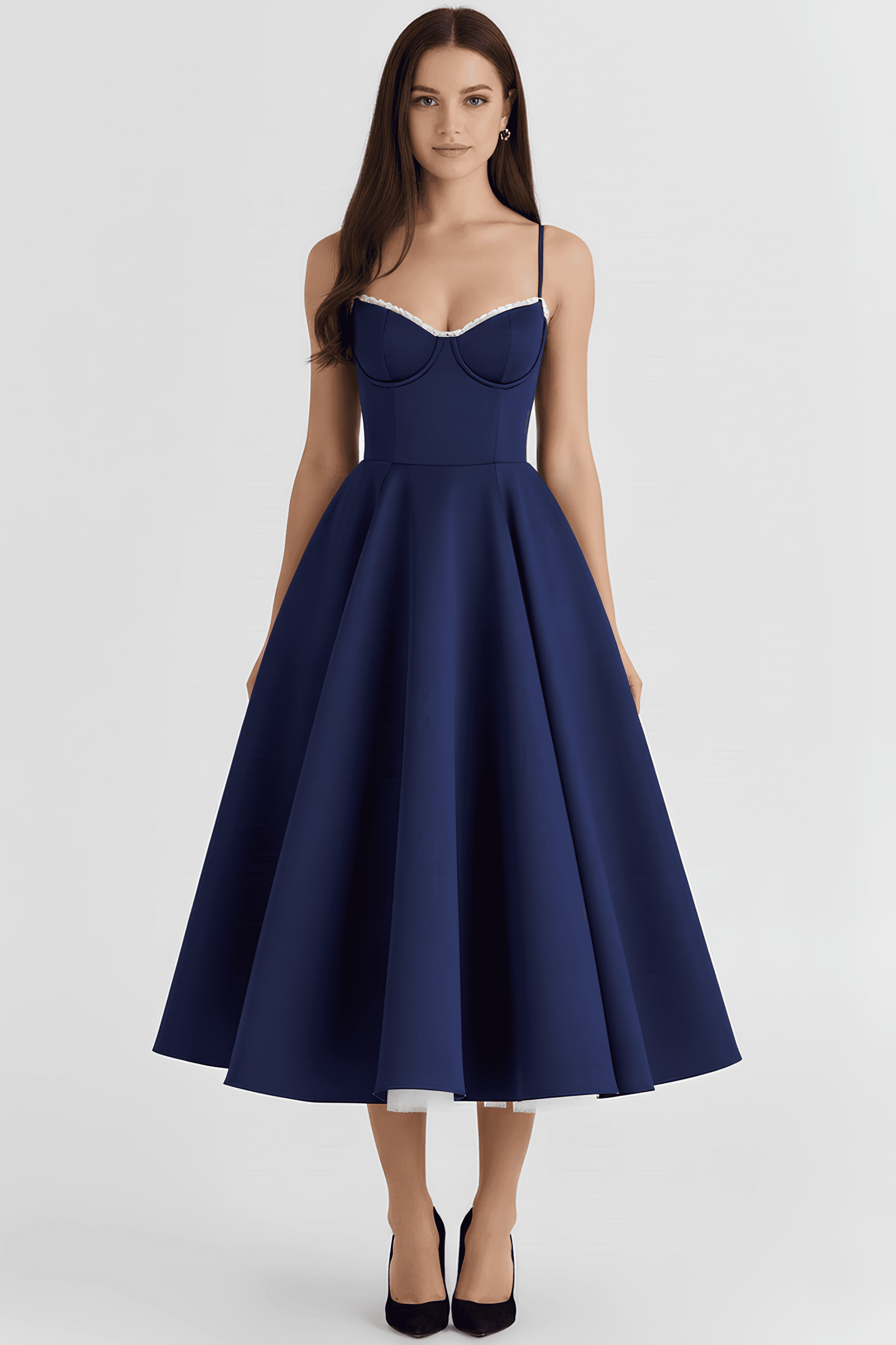 Vestido Midi Cloe - Dupla Camada