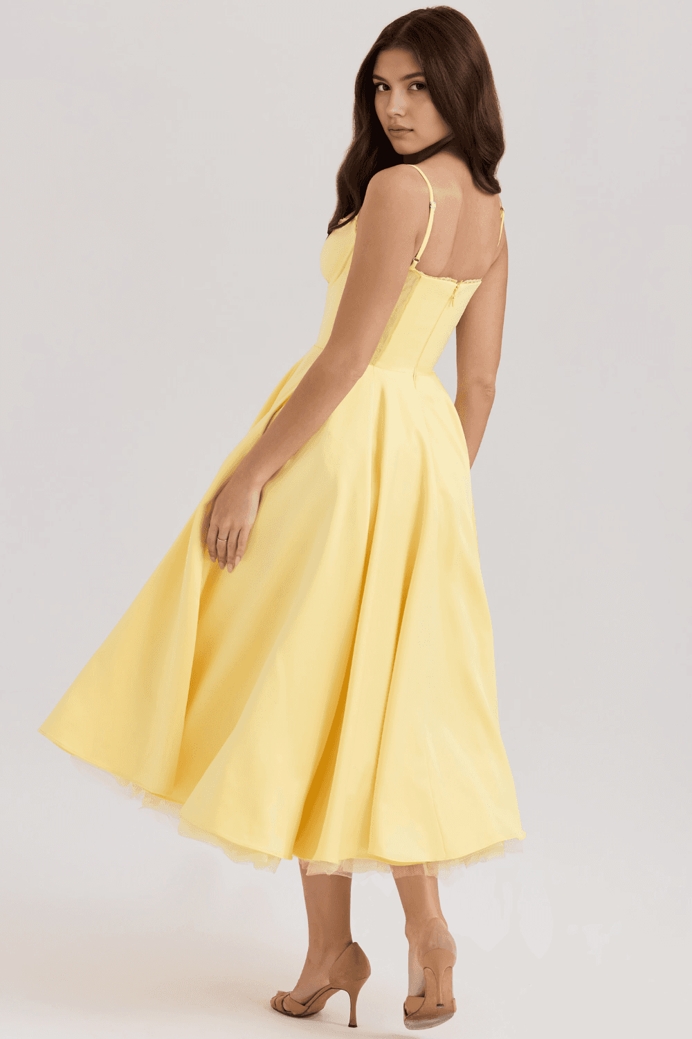 Vestido Midi Cloe - Dupla Camada