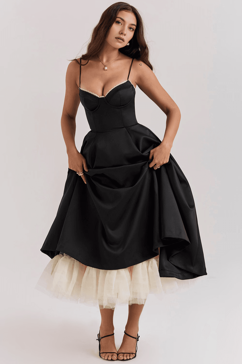 Vestido Midi Cloe - Dupla Camada
