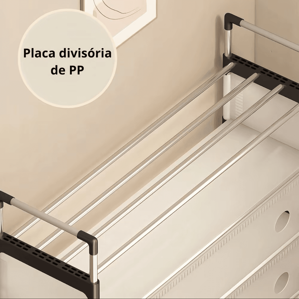 Sapateiro Modular Basculante 180° – Estrutura em Alumínio