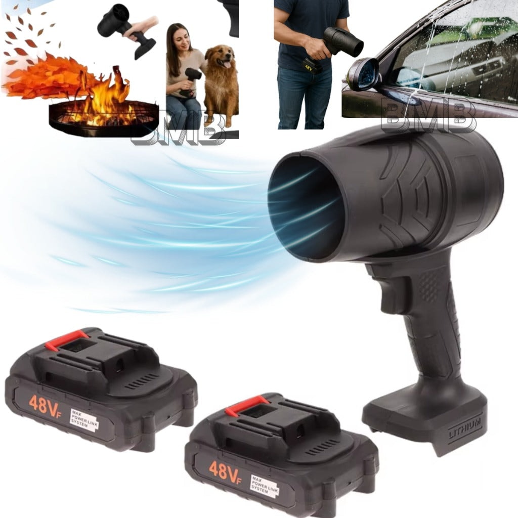 Soprador Turbo AirForce 48V™ | Portátil, Recarregável e com 2 Baterias para Limpeza Pesada — vista alternativa, Sal & Brisa