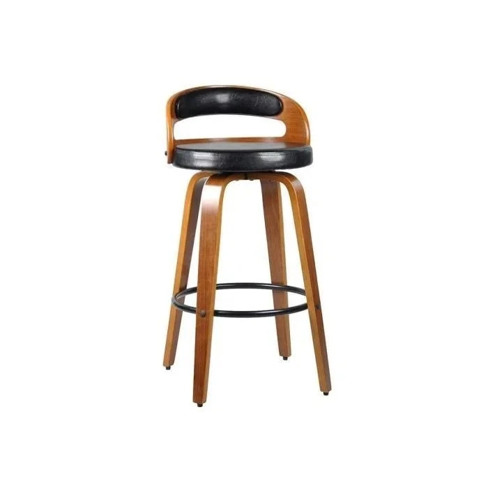 Banqueta para Cozinha Alta Giratória Madeira Rustica — Moda Praia Feminina Sal & Brisa
