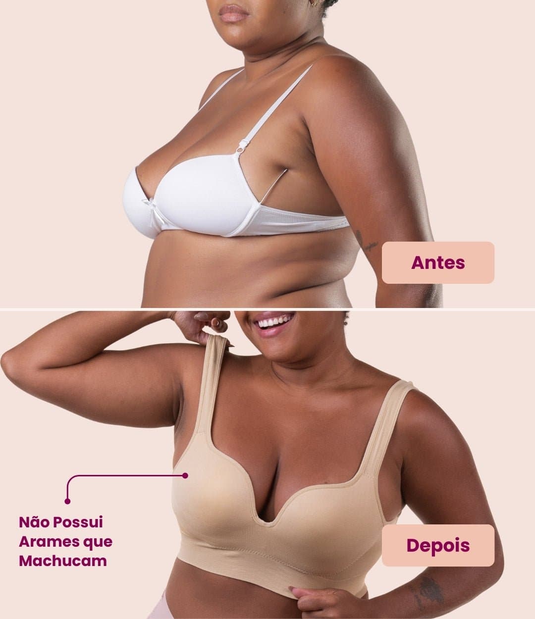 Sutiã Efeito Push Up (50% OFF) - Sal & Brisa