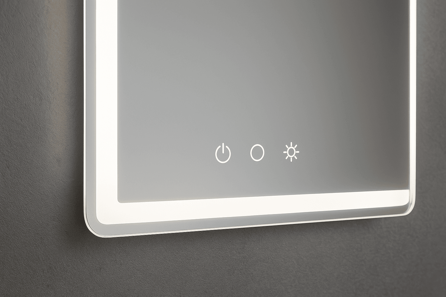 Espelho Banheiro LED 60x80cm - Iluminação Touch Moderno