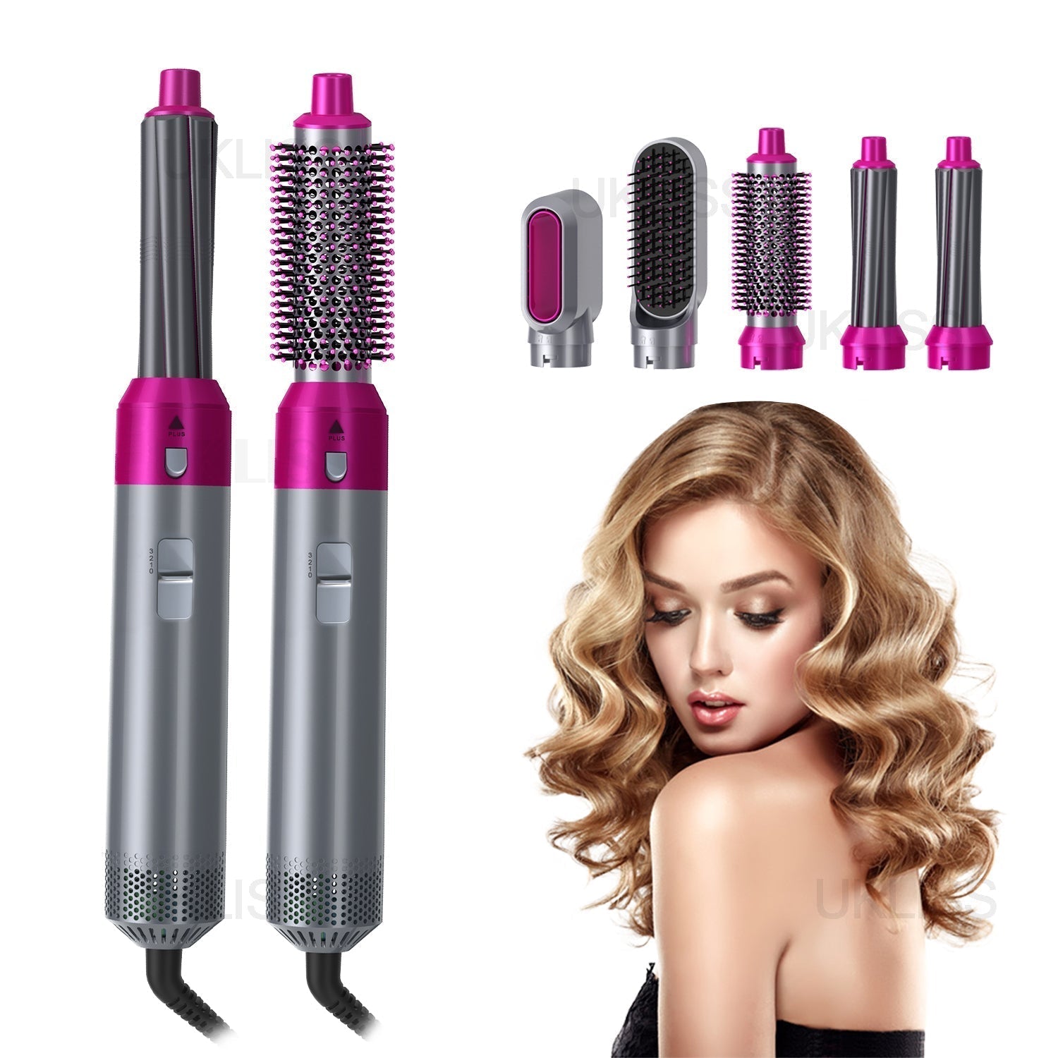 Secador Multifuncional Seca Escova e Modela Anti Frizz Original Profissional — Moda Praia Feminina Sal & Brisa