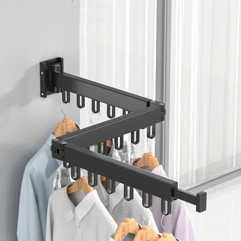 Varal Retrátil Compacto Zigzag Preto — Moda Praia Feminina Sal & Brisa