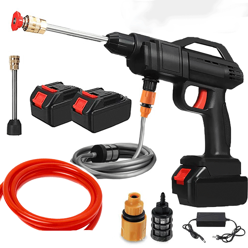 Lavadora Jato de Alta Pressão Sem Fio 1500W Bateria 18V + Mangueira 5m (BRINDE) — Moda Praia Feminina Sal & Brisa